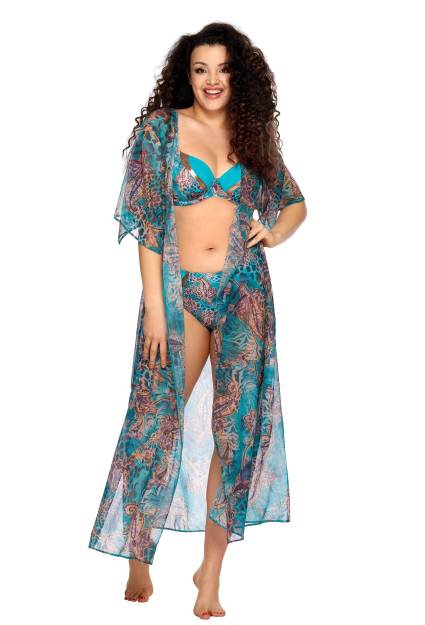 Pareo 008 Long Turquoise