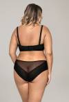 Biustonosz AVA bardotka czarna - AV 1787 STRAPLESS BLACK
