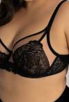 AV 2146 Soft Bralette Bra Black