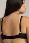 Biustonosz AVA, koronkowa braletka, czarny – AV 2146 Soft Bralette Black
