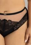 Brazyliany AVA majtki koronkowe, czarne – AV 2146/B Black