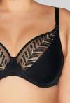 Biustonosz AVA czarny, miękka braletka – AV 2118 Soft Bralette Black