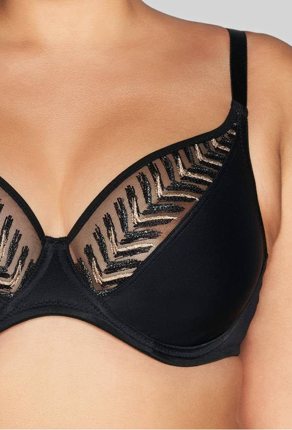 Biustonosz AV 2118 Soft Bralette Black