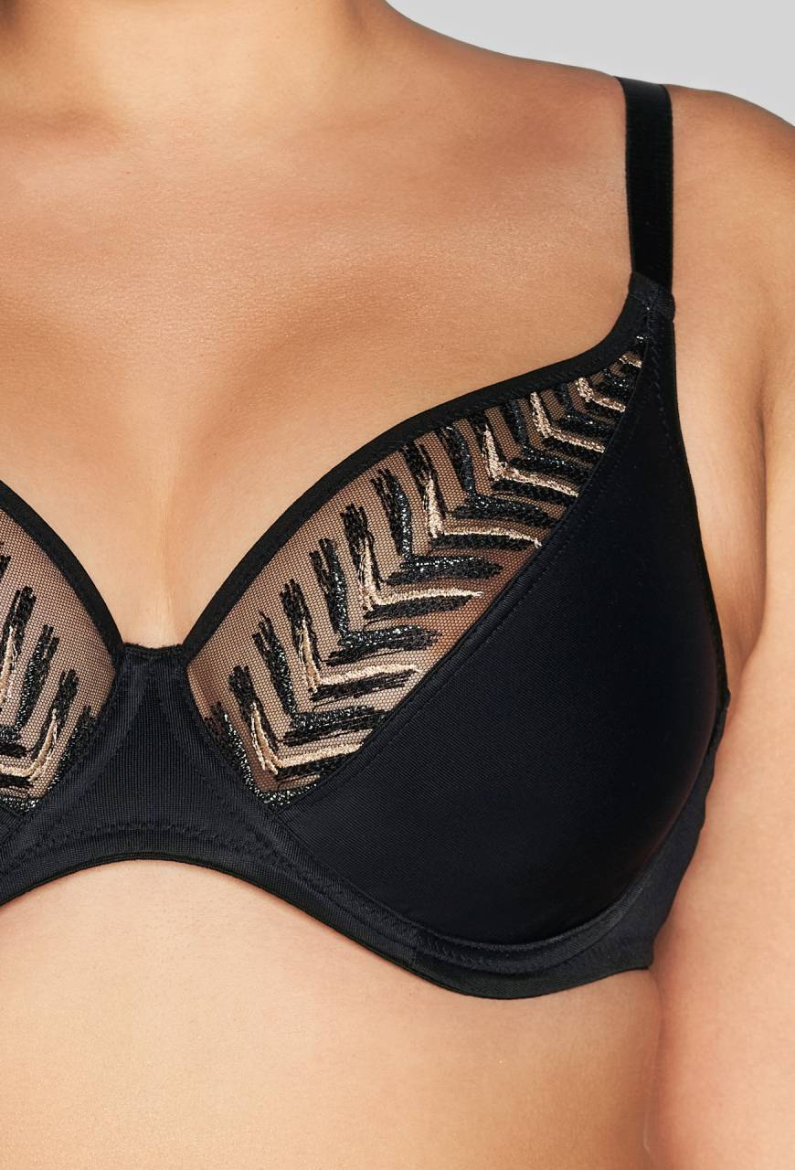 AV 2118 Soft Bralette Black