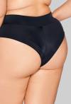 Brazyliany, majtki kąpielowe AVA czarne, eleganckie – SF 13/15/B Black