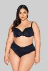 SK 313 Half Cup Black Bra
