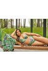 Biustonosz kąpielowy AVA miękki, zielony – SK 211 Soft Vibrant Green