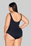 SKJ 61 Latte one-piece swimsuit