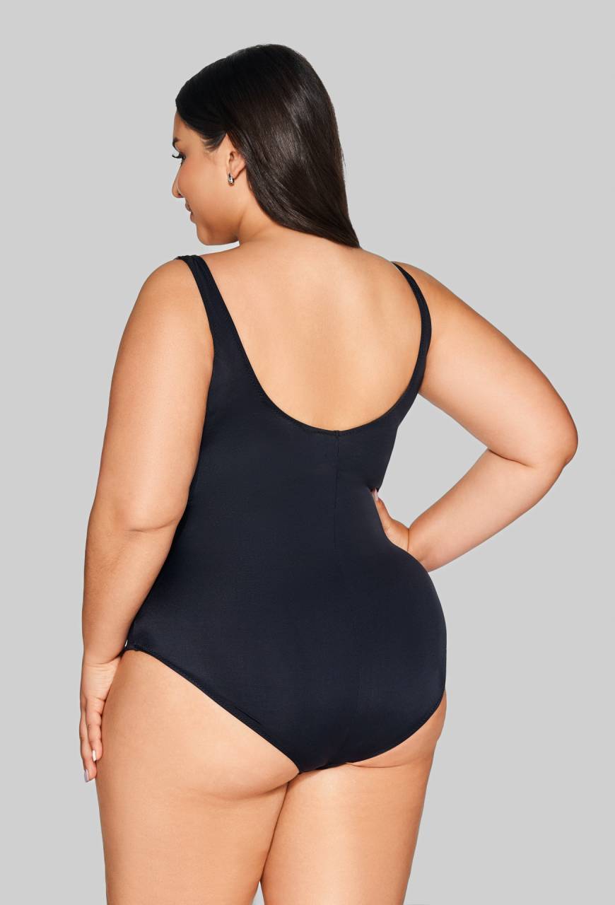 SKJ 61 Latte one-piece swimsuit