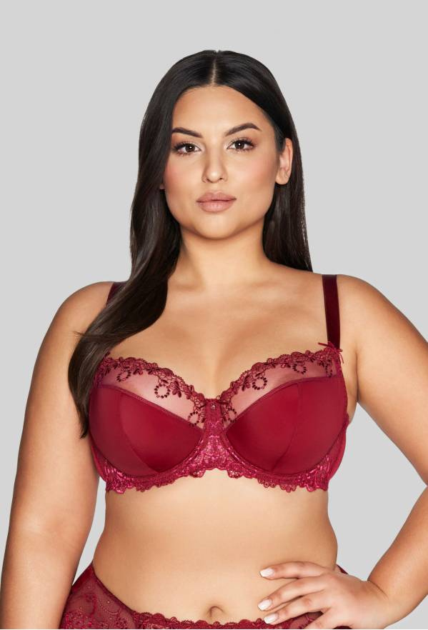 AV 1030 Semi Soft Bra Ruby