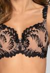 Sophie N° 03 soft bra, noir