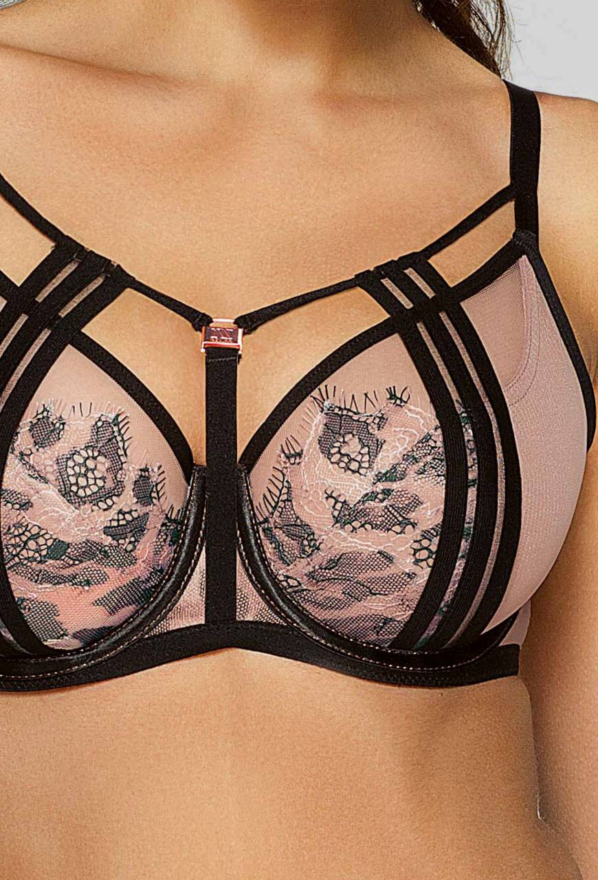 Biustonosz NOVIKA Soft Chat – koronkowy, zmysłowy ANGELINA N° 03