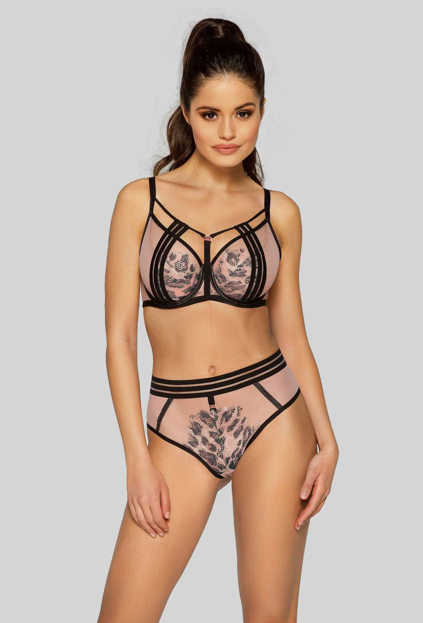 Biustonosz NOVIKA Soft Chat – koronkowy, zmysłowy ANGELINA N° 03