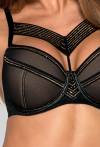 Lou Lou N° 01 push-up bra, black