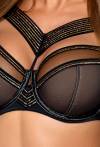Lou Lou N° 02 semi soft bra, black
