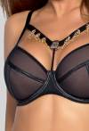 Biustonosz NOVIKA push-up – PURE POISON N° 01 BLACK