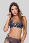 Biustonosz NOVIKA komfortowy  miedziany – SOPHIE N° 01 PUSH UP CHATON