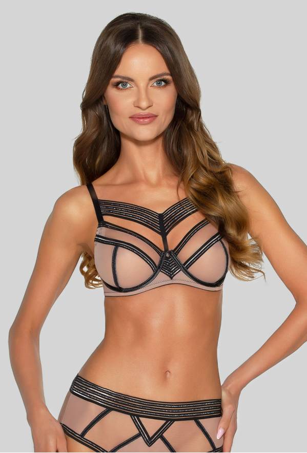 Biustonosz Novika miękki  beżowy - Lou Lou N° 03 Soft Beige