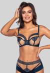 Biustonosz NOVIKA miękkie miseczki - LOUNA N° 03 SOFT MARINE