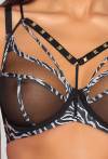 Biustonosz NOVIKA miękki czarny - MENESS N° 03 SOFT BLACK