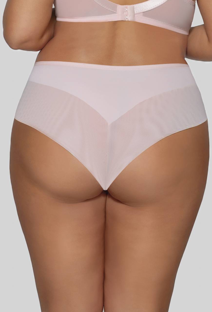 Brazyliany AVA różowe, koronkowe, zmysłowe – AV 2076/B Petal Pink