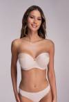 AV 1787 Beige Strapless Bra