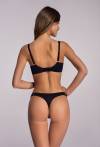AV 1691/1 soft bra without underwire, black