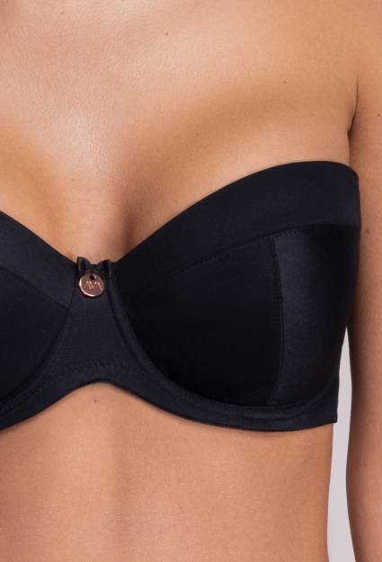 AV 1787 Strapless Bra Black