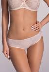 Stringi AVA Beż – tiulowe, koronkowe AV 1396/S Beige