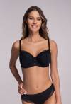 Biustonosz AVA czarny, pełny - AV 2112 Full Cup Black