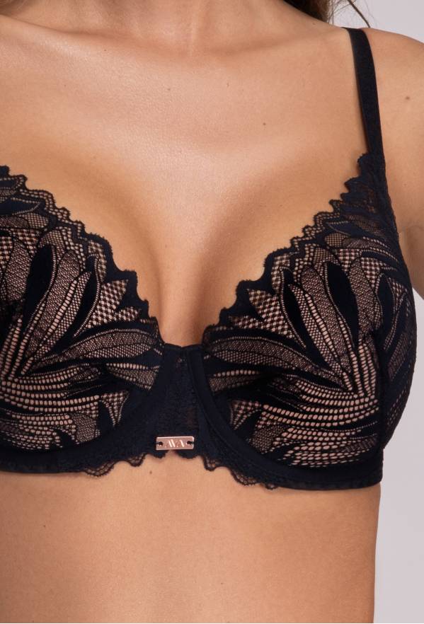 Biustonosz AV 2104 Push Up Black