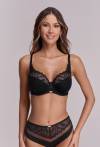 AV 2107 Full Cup Black Bra