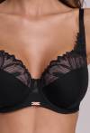 AV 2107 Full Cup Black Bra