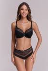 AV 2107 Full Cup Black Bra