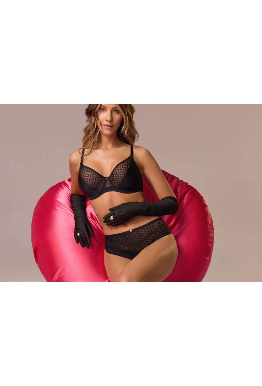 AV 2103 Soft Bralette Black