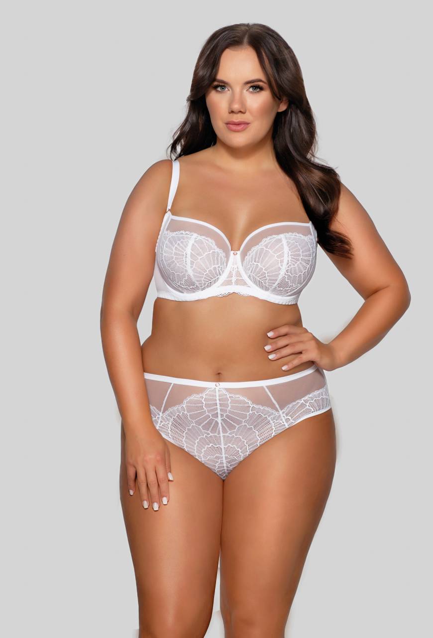 Biustonosz AVA koronkowy, miękki – AV 2109 Soft White