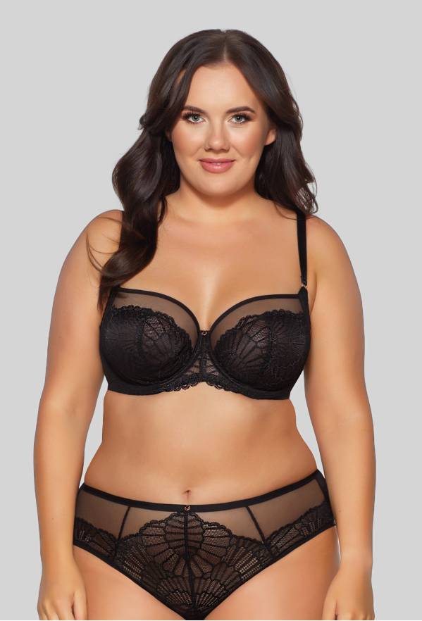 Biustonosz AVA czarny, soft - AV 2109 Black