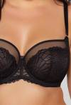 Biustonosz AVA czarny, soft - AV 2109 Black
