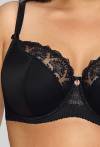 Biustonosz AVA Semi Soft Black – czarny półusztywniany AV 1921