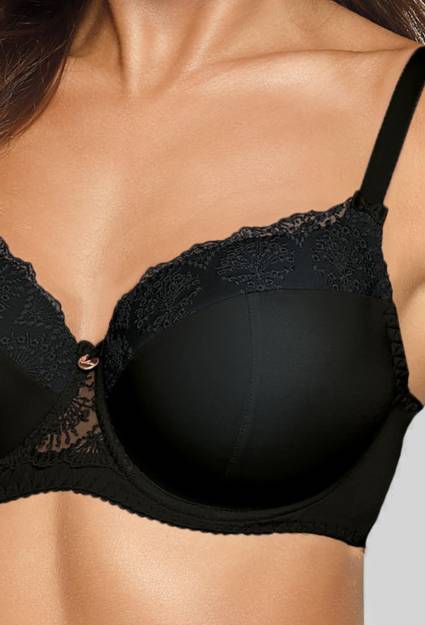 AV 1924 full cup bra, black