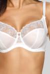 Biustonosz NOVIKA Soft biały – klasyka i elegancja AV 1922 Soft White