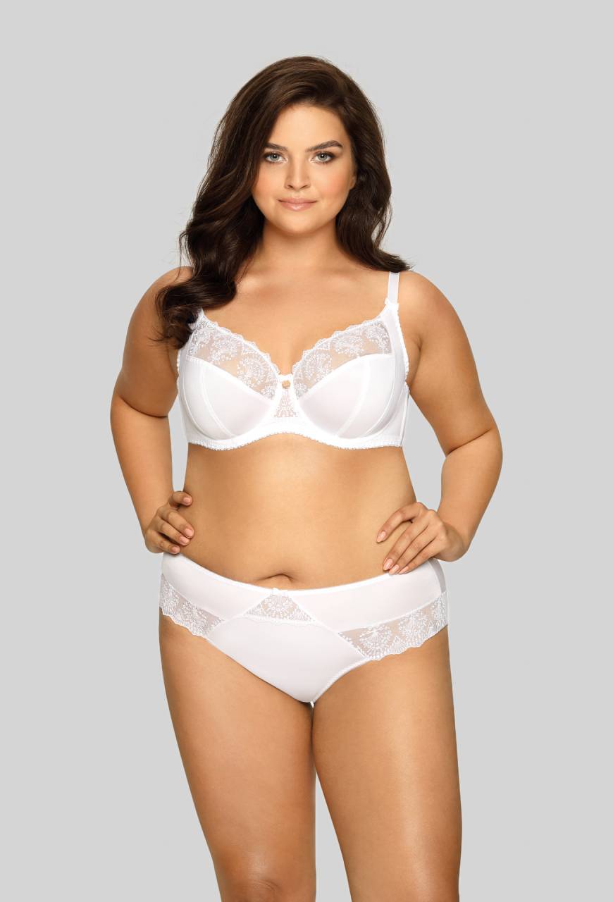 Biustonosz NOVIKA Soft biały – klasyka i elegancja AV 1922 Soft White