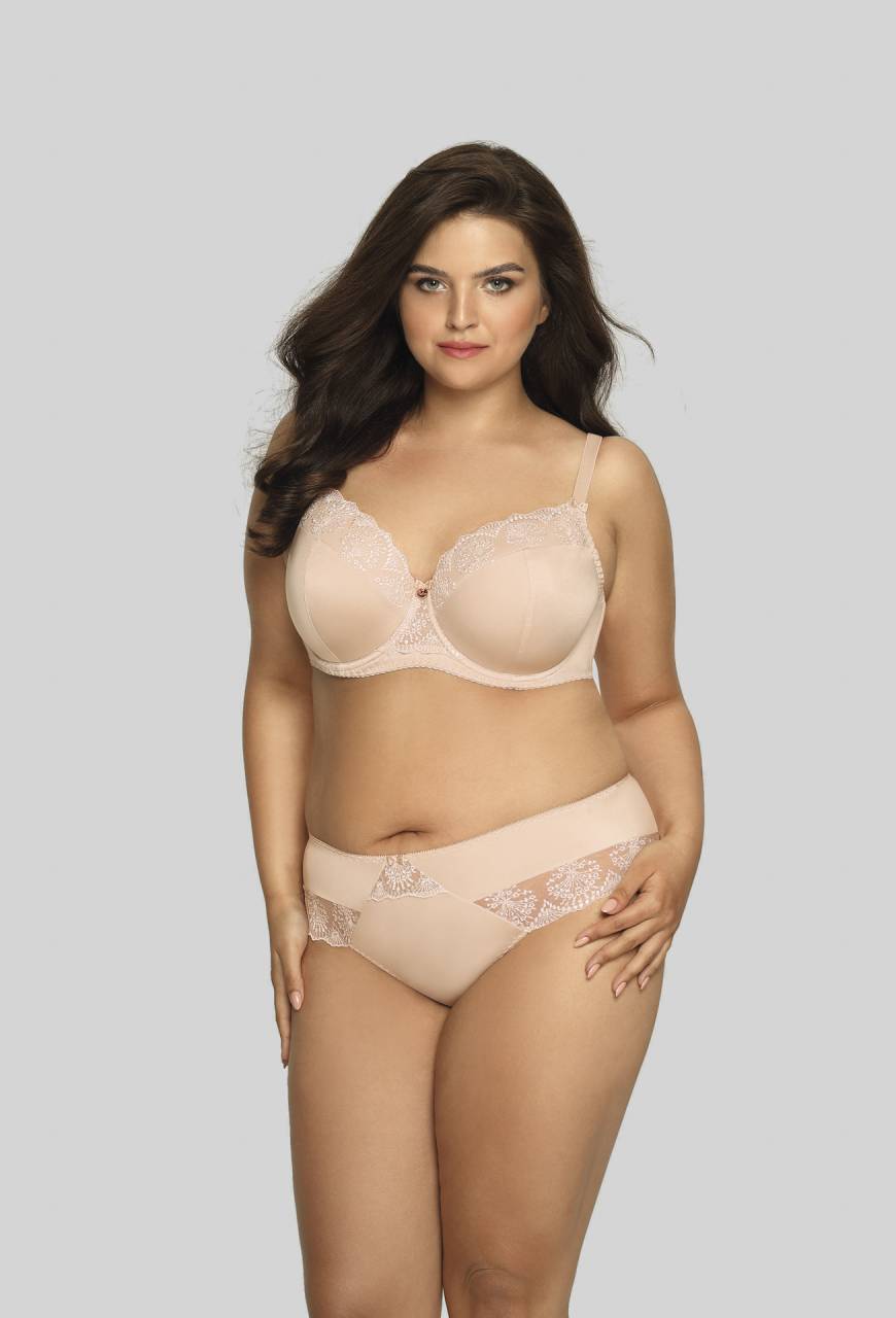 Biustonosz AVA Full Cup beż – elegancki wygodny AV 1924 Full Cup Beige