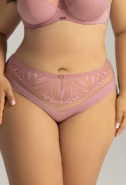 Figi Yasemin - Koronka i Komfort w Kolorze Peonii - AV 2105 PINK PEONY