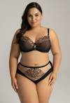 Brazyliany z Delikatnej Tkaniny w Cętki - AV 2143/B CLASSY BLACK