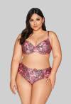 Biustonosz Kąpielowy w Zwierzęcy Print - SK 216 FULL CUP PINK