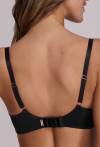 Biustonosz AVA czarny, półusztywniany - AV 2105 Semi Soft Black