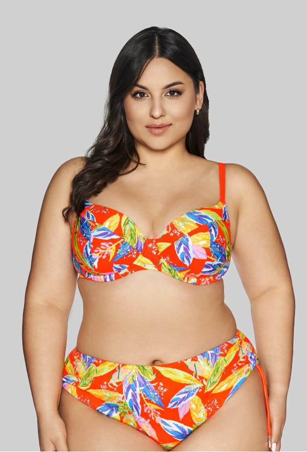 SK 226 Full Cup Vivid Orange Bra
