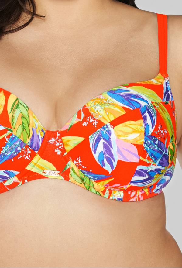 SK 226 Full Cup Vivid Orange Bra