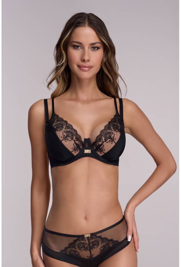 AV 2198 Semi Soft Bra Black